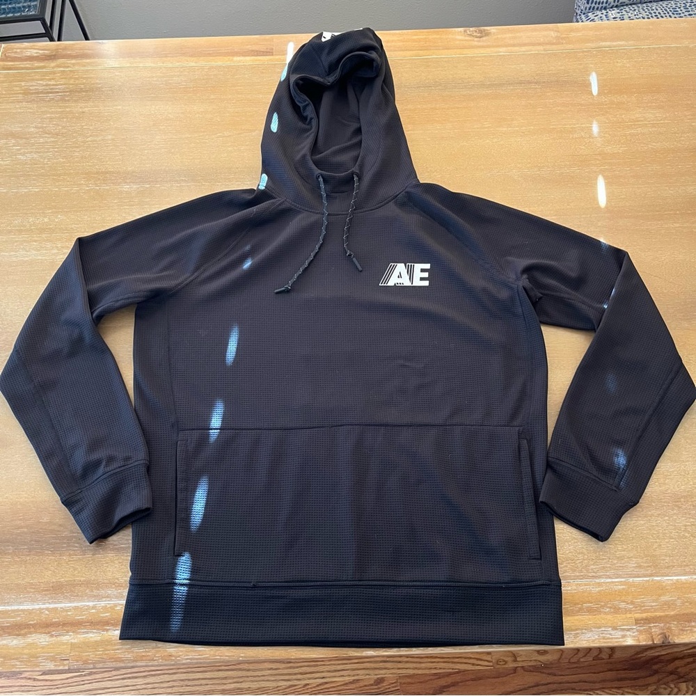 American Eagle Men’s Sweatshirt Flex Athletic Waffle Knit Pullover Medium